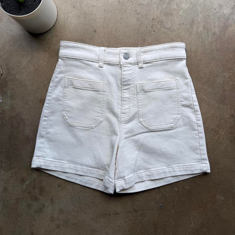 Faherty stretch terry patch pocket shorts size 25